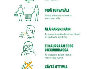 Another Covid-19 themed infographic poster for S-group